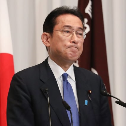 Fumio Kishida, newly elected leader of the Liberal Democratic Party (LDP), is set to become Japan’s prime minister. Photo: Xinhua/Bloomberg