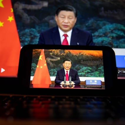 Chinese President Xi Jinping said in a speech to the United Nations on September 21 that Beijing would stop funding coal-fired power plants overseas. Photo: Bloomberg