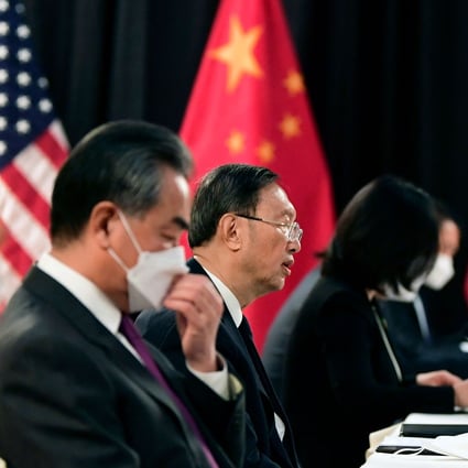Yang Jiechi (centre), China’s top diplomat, was set to meet the US national security adviser in Switzerland, sources said. Photo: AFP