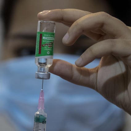 Most Indians have been inoculated with Covishield, a locally developed version of the same vaccine developed by British-headquartered firm AstraZeneca. Photo: AP