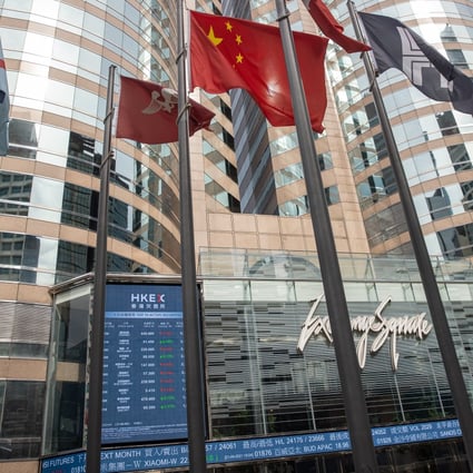 Hong Kong stocks take an early beating while shares in developer Evergrande are halted from trading amid concerns about default. Photo: EPA-EFE