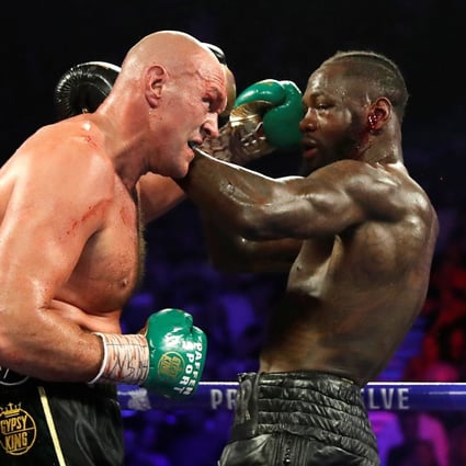 Deontay Wilder fights Tyson Fury for the WBC Heavyweight Title at The Grand Garden Arena at MGM Grand in Las Vegas in 2020. Photo: Reuters