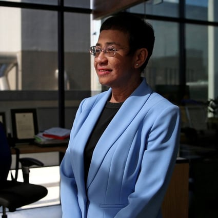 Maria Ressa was the first Filipino to win the Nobel Peace Prize and the first woman to be honoured this year. File photo: Reuters