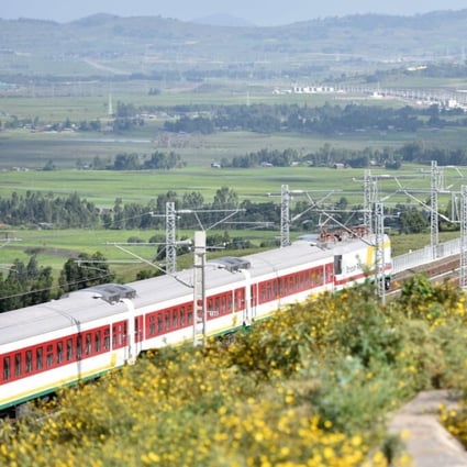 The Ethiopia-Djibouti railway is just one of a legion of projects that China has been involved in in Africa. Photo: Xinhua