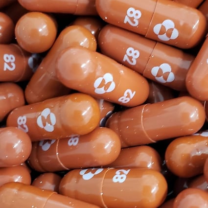 An experimental Covid-19 treatment pill called molnupiravir is being developed by Merck & Co Inc and Ridgeback Biotherapeutics LP. Photo: Handout