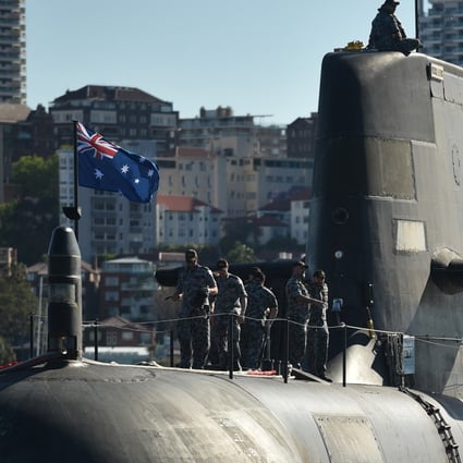 Under the Aukus pact, Australia will acquire a fleet of eight nuclear-powered submarines built with US technology. Photo: AFP