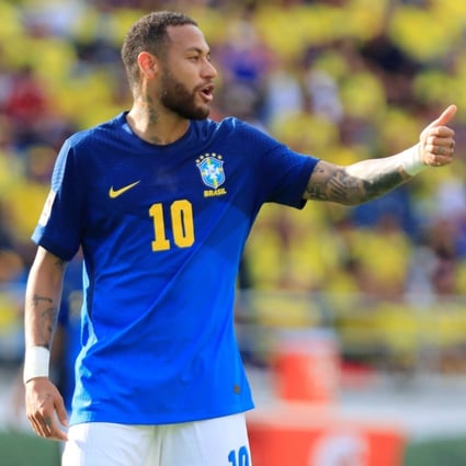 Brazil’s Neymar Jnr says his dream is to win the World Cup before he retires. Photo: EPA