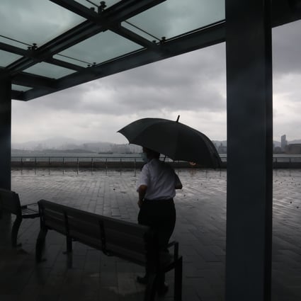 The Hong Kong Observatory kept a No 8 typhoon warning in place for 22 hours over the weekend. Photo: Jonathan Wong