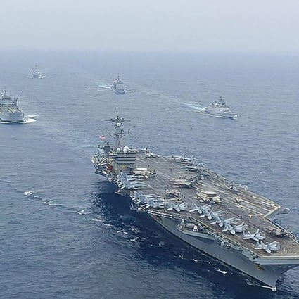 Us Japan Australia India Holding Malabar Joint Naval Exercise In Bay