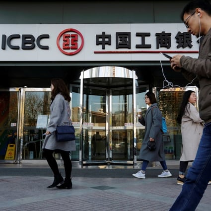 The Industrial and Commercial Bank of China and 18 other Chinese banks will face increased regulatory requirements as of December 1. Photo: Reuters