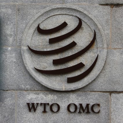 The World Trade Organization (WTO) headquarters in Geneva, where China had its first trade policy review since 2018. Photo: Reuters