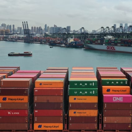 Shipping times have also shot up during the pandemic, causing delays in shipments and the turnaround of containers. Photo: Winson Wong