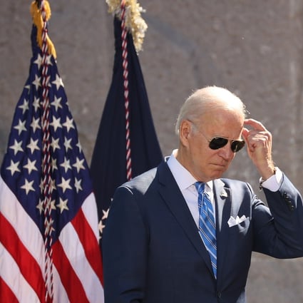 Joe Biden has backed the wrong strategy on China, according to a scholar who said it stemmed from misinterpreting the Chinese narrative. Photo: AFP