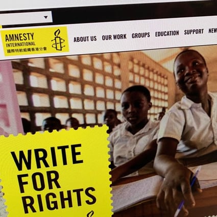 The London-based rights group Amnesty International will close its Hong Kong offices by year’s end. Photo: SCMP