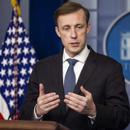 Jake Sullivan, the White House national security adviser, noted on Tuesday that Chinese President Xi Jinping would not be attending either G20 or COP26: “President Biden does believe it’s important that he have the opportunity to have a face-to-face engagement with Xi.” Photo: EPA via Bloomberg