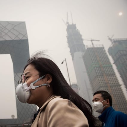 China’s 2021-22 winter campaign against pollution will focus on 64 cities across the industrialised, smog-prone north, aiming to cut the number of smoggy days. Photo: AFP