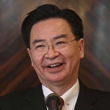 Taiwan’s Foreign Minister Joseph Wu in Prague, Czech Republic on Wednesday. Photo: CTK via dpa