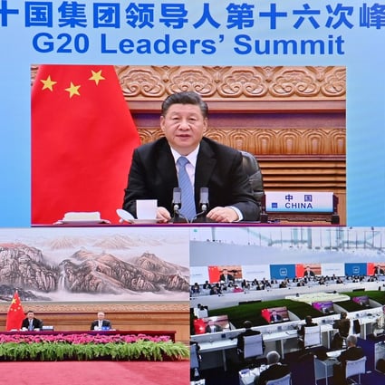 China will apply to join the Digital Economy Partnership Agreement to strengthen international cooperation on digital regulation, President Xi Jinping said in a virtual speech during the Group of 20 (G20) leaders’ summit in Rome on Sunday. Photo: Xinhua