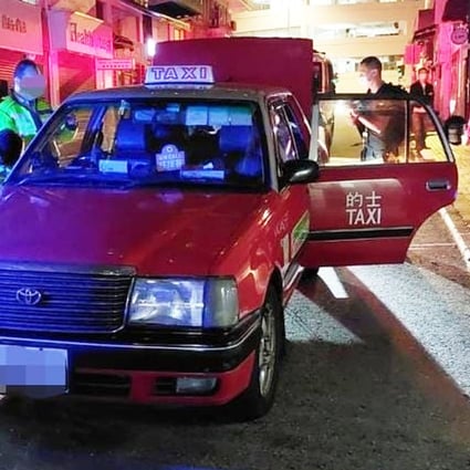 Undercover police officers arrested four Hong Kong taxi drivers over the weekend for overcharging customers. Photo: Handout