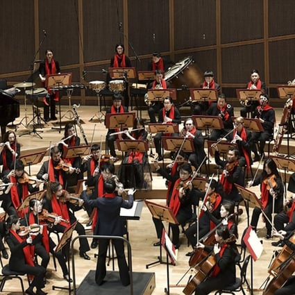Students perform at the Tianjin Juilliard School, which was inaugurated on October 26. It started operating in October 2020. Photo: Tianjin Juilliard School