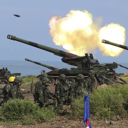 The 1979 Taiwan Relations Act commits the US to providing Taiwan with the means to defend itself, but not necessarily to engage in a military conflict. Photo: Military News Agency via AP
