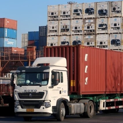 Soaring diesel prices are putting pressure on China’s independent truck drivers. Photo: Reuters