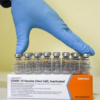 Sinovac says its Covid-19 vaccine has helped reduce the severity of the pandemic. Photo: AFP