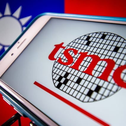 Chinese state-run media blames Taipei for allowing Taiwan Semiconductor Manufacturing Co to submit chip supply information to the US government. Photo: Shutterstock