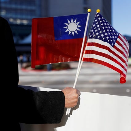 Taiwan’s foreign ministry says the visit was arranged by Washington’s de facto embassy on the island. Photo: Reuters