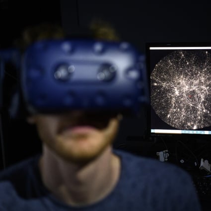 The metaverse is described as a shared, immersive 3D virtual space where users can play, socialise and trade. Photo: AP