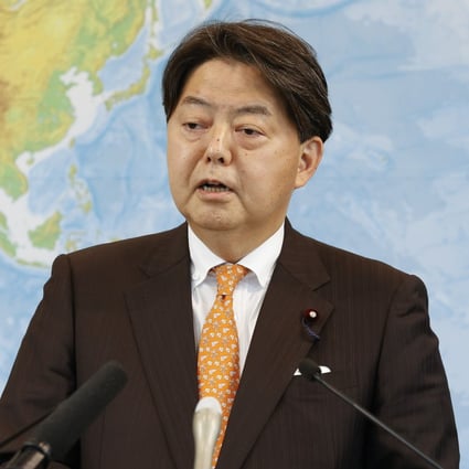 Japanese foreign minister Yoshimasa Hayashi. Photo: ZUMA Press Wire/dpa