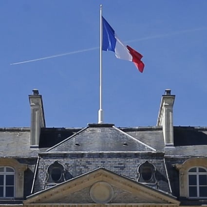 The courtyard of the Elysee Palace is pictured in Paris in July. French authorities are investigating an alleged rape that occurred there earlier this year. Photo: AP