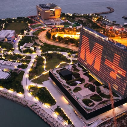 A view of the M+ and the West Kowloon cultural hub. Photo: Martin Chan