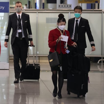 Cathay Pacific aircrew who passed through Frankfurt in Germany this month will have to go into quarantine for up to 21 days. Photo: May Tse