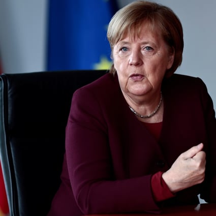 German Chancellor Angela Merkel says decoupling from China is not the right option for Europe. Photo: Reuters