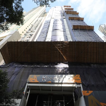 Kennedy 38 is a residential joint venture project between Henderson Land Development Co, Sun Hung Kai Properties and Wheelock Properties. Photo: SCMP