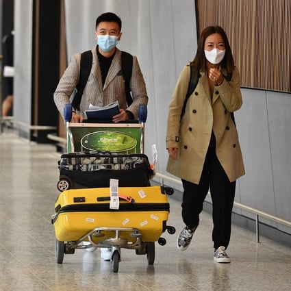 Passengers arrive at Melbourne International Airport on November 21, 2021. Photo: EPA-EFE