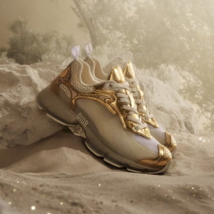 The new Dior Vibe sneakers are part of the brand’s Cruise 2022 collection. Photo: Dior