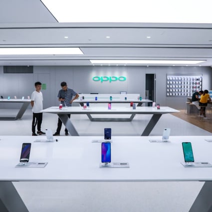 An OPPO store in Shenzhen. (Picture: SCMP)