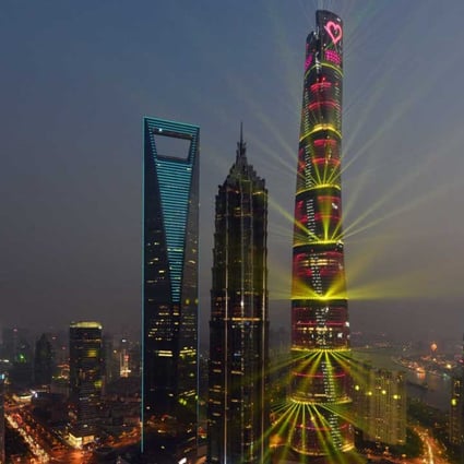 A view of downtown Shanghai as new home sales in China fail to live up to expectations. Photo: Xinhua