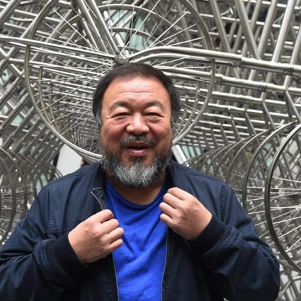 Ai Weiwei in London last month.