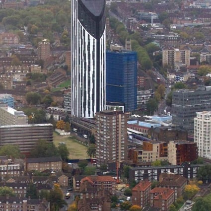 A general view of the London skyline from the 69th floor of the Shard at over 800 feet high. Photo: AFP
