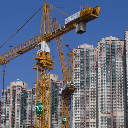 According to the government, there were 86,000 units of private housing supply under construction at the end of September. Photo: EPA