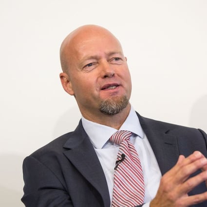 Yngve Slyngstad, chief executive officer of Norges Bank Investment Management, said the fund may invest US$4 billion on worldwide property this year. Photo: Bloomberg