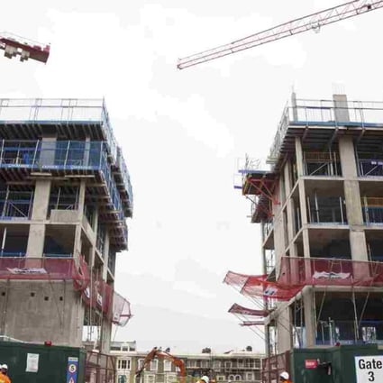 British construction output fell 0.2 per cent in September, after a hefty 3.4 per cent decline in August and against expectations for a 1.5 per cent rise. Photo: Reuters