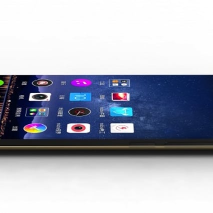 Leaked images of Nubia’s new flagship Z11 smartphone appeared online earlier this week. The bezel-less handset represents an aggressive new push by the high-end Chinese brand into the US. Most Chinese handsets there retails for under US$200. Photo: Handout