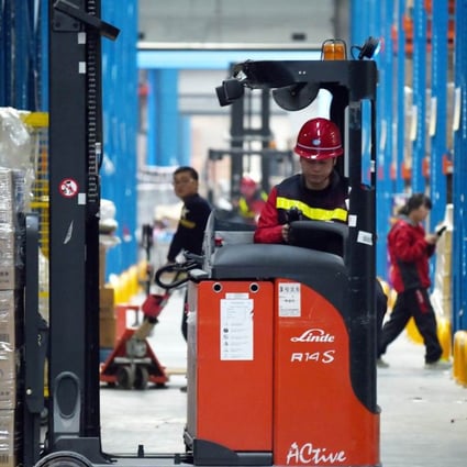 The vacancy rate of logistics properties in Beijing fell to 1.3 per cent in the third quarter of this year. Photo: AFP