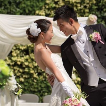 A file picture of a happy couple posing for their wedding photographs. Photo: SCMP Pictures