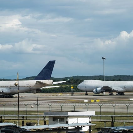 The two ancient, unclaimed 747-200Fs have presented a headache for the busy Kuala Lumpur Airport’s management, but could prove a windfall if the sale nets top dollar. Photo: AFP