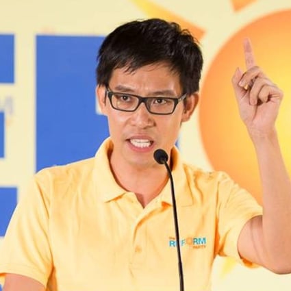 Roy Nerng ran in a six-member team to contest in Prime Minister Lee Hsien Loong’s district during the September 11 general elections. Photo: Facebook